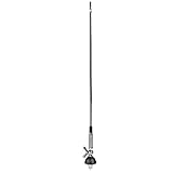 Albrecht T-27 67110, BNC-Glasfaser-Flexantenne für CB-Handfunkgeräte, Frequenz 27 MHz, Maximale Reichweite 100 W, Länge 60 cm