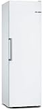 Bosch GSN36CWEV Serie 4 Gefrierschrank, 186 x 60 cm, 242 L, Vario Zone; Automatisches Super Gefrieren; No Frost; Big-Box-Schublade