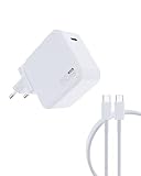 65W Laptop Ladekabel USB C Netzteil Ladegerät für Samsung, MacBook Pro/Air, HP, Dell, Lenovo, Acer, Asus, Google und beliebige Laptops oder Smart Phones.