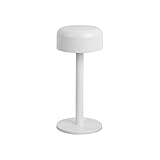 zwxqe Wiederaufladbare Pilz-Schreibtischlampen, dimmbare Touch-Steuerung, Beleuchtung, 9,5 x 9,5 x 21,6 cm, Kinderzimmer, Badezimmer, Flur, Umgebungsnachtlicht, weiche Beleuchtung für gemütliche Räume