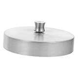 SOLUSTRE Fleischpresse Aus Edelstahl Burgerpresse Hamburger Schimmel Hamburger-Patty-Form Hamburger-Patty-Maker Hamburger-Smasher-Tool Patty Press Rostfreier Stahl Silver