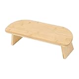 kowaku Meditationsbank, Sitz, faltbar, Stabiler Bambus, tragbar, ergonomisch, kniend, Bank für, sitzend, buddhistisch
