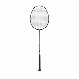 Talbot-Torro Badmintonschläger Arrowspeed 199, Graphit-Composite, Powerwaves, One Piece Optic, 439881, Gelb-Schwarz