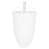 YUYTE Donut Form Donut Maker Donut Maker Wiederverwendbares Nicht übergeschnittenes Handgeschnittenes DIY-Dessert-Werkzeug mit Bauchplastik für Lebensmittelqualität für (WHITE)
