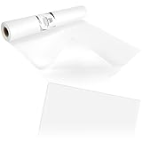 Robin Goods® Transparentpapier Rolle 40cm x 50m | Skizzenpapier Rolle | Schnittmusterpapier Rolle | Transparentes Architektenpapier | Pauspapier, Tracing Paper 50g/m² (Rolle - transparent)