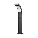 Lucande LED Wegeleuchte mit Bewegungsmelder, Pollerleuchte 60 cm Wegelampe Außenlampe Aussenleuchte Garten Gartenlampe IP54 Außenleuchte