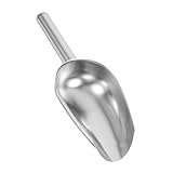 Alipis Eisschaufel edelstahlspachtel kitchen scraper reinigungsschaufel Küchenschaufel Eiswürfelschaufel kommerziell Aufschlag Süßigkeiten Schaufel Mehlschaufel Rostfreier Stahl Silver