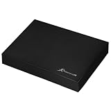 ProsourceFit Unisex – Erwachsene Exercise Balance Pad, Black-L-(15.5' x 12.75'), Einheitsgröße