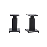 CWXKGL Sound-Ständer Audio-Stand Hub-Surround-Lautsprecher-Stand-Mediengeräte-Bühnenbodenständer-Lautsprecher-Stand-Holzständer Audio-Ständer(Color:A)