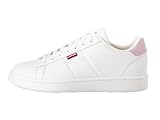 Levi's Damen Bell S Sneaker, Regular White, 38 EU