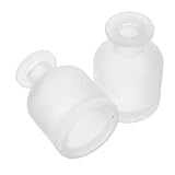 BAZEITFLOW 2 Stück Diffuser Flaschen Leere Ätherische Ölbehälter für Aromatherapie Gleichmäßige Duftverteilung Modernes Design Einfache für Innenräume