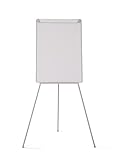 Bi-Office Dreibein Flipchart Basic, Grau, mit Stifteablage