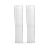 STARCREST x2 Vakumierfolienrolle 28 cm als Schlauchfolie zum Zurechtschneiden von Einschweissbeutel, Vakuumierbeutel als Vakuumbeutel zum Verpacken und Einschweißen von Lebensmitteln, 28 cm x 300 cm