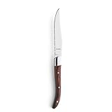Amefa Royal Steak Steakmesser Set 2-teilig Holzgriff | Messer mit mikrogezahnter Klinge | Messer für Steak, Fleisch und Pizza