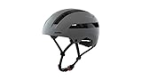 Alpina SOHO - Extrem Robuster, Leichter & Individuell Anpassbarer Urban Fahrradhelm Für Erwachsene, Coffee-Grey matt, 55-59 cm