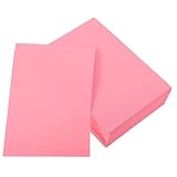 DIKACA 500 Stück Farbiges Papier, A5, Farbiges Druckerpapier, Konstruktionspapier, Kartonpapier Zur Kartenherstellung, Papierbasteln, Kinder, Schulbedarf, Kunst