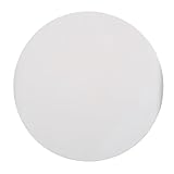 YARNOW 1 Stück Hochtemperaturbeständige Pizzaplatte Kruste Steingut Herstellung Pizza-Backstein backen großer Pizzastein Pizzaofen Stein Pizzastein grillen Cordierit Weiß