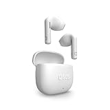 SBS Go Pods TWS Semi-In-Ear-Kopfhörer, True Wireless Stereo, Ladehülle, integriertes Mikrofon, Touch-Steuerung, für Smartphone, Tablet, Laptop, 12 Stunden Wiedergabe, Weiß
