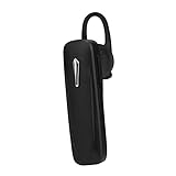 DIYEAH Kabelloser Ear Kopfhörer Mit Mikrofon Stereo Headset Für Anrufe Kompatibel Mit Smartphones Tablets Notebooks Schwarz Zufällige Ohrmuschelfarbe