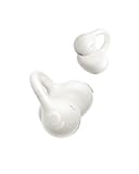 Baseus BC1 Open Ear Kopfhörer, Ohrclip mit Beeindruckender Klang, Adaptiver Bassverstärkung, Bluetooth 6.0, Geräuschunterdrückung bei Anrufen, IP55, 38H Akk, Leicht Buds - Sanftes Weiß