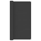 LAPOOH Zeltteppich 200x200 cm anthrazit, strapazierfähiger Zeltteppich für den Außenbereich, Zeltteppich, Zeltzubehör-310676