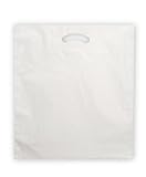 1000 Stk MDPE Grifflochtragetaschen standard weiss 38x45+5 cm