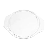 SHINEOFI Glasabdeckung abdeckung für mikrowellengeschirr Lebensmittelabdeckung für Mikrowellenplatten Spritzer Wache Spritzschutz für Mikrowelle Transparent