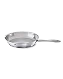 Fissler Catania / Edelstahl-Pfanne (Ø 24 cm), unbeschichtete Stielpfanne, Schmorpfanne, ideal zum krossen Braten, alle Herdarten - auch Induktion