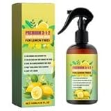 Natürlicher Zitrusdünger-Spray – 100ml Flüssiger Nährstoff-Booster für die Wurzelstärkung des Zitronenbaums, Blattfarbe, Pflanzenwachstumsförderer | Organische Gartenhilfe für die Pflege von Zitrusbäu