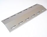 EWH Brennerabdeckung für TEPRO Gasgrill Edelstahl (36,5 x 14 x 2,2 cm)