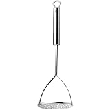 WMF Profi Plus Kartoffelstampfer Edelstahl 28,5 cm, Cromargan Edelstahl teilmattiert, spülmaschinengeeignet