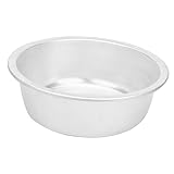 CRILSTYLEO Altmodisches Aluminiumbecken Lebensmittelreinigungstopf Gemüsebehälter Servierschüsseln Backschüssel Vintage Aluminiumschüssel Nudeln Snacks Schüssel Zuhause Waschtopf