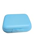 Tupperware Twin Größe 2 Brotdose Sandwichbox Kindergarten Dose (hellblau Gr. 2)