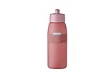 Mepal - Sportflasche Ellipse - Praktische Wasserflasche für Sport, Gym & Freizeit - Sport Trinkflasche mit weichem Ausgießer - Spülmaschinenfest & BPA-frei - 500 ml - Vivid mauve