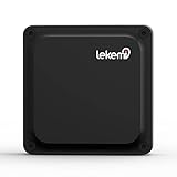 Lekemi L11 Location GPS Tracker Auto mit Kostenloser App, Leistungsstarker Magnet und 6000mAh Akku Schwarze Farbe