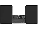 JVC UX-C25DAB - Micro HiFi-System mit CD, USB, Bluetooth, DAB+, UKW-RDS, Line-In und IR-Fernbedienung, Schwarz