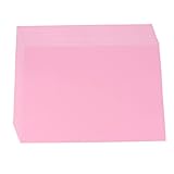 CAXUSD 100st Faltbares Papier Selber Machen Farbiges Druckerpapier Bedruckbares Papier Bedruckbares Aufkleberpapier Bunter Karton Farbiges Kartonpapier Buntes Papier Tintenstrahl Rosa A4