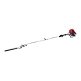 2-Takt Rasentrimmer, Kettensäge & Hochentaster 4-in-1 Gartenwerkzeug, 1,4 kW Motor, 6500 U/min, 25 cm Schneidbreite, 83 cm Verlängerungsstange, ideal für hohe Äste & Gartenpflege