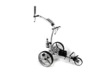 GT-AR Aluminium Elektrischer Golfwagen mit Fernbedienung, faltbar, GRAU (auch im Schwartz verfugbar)