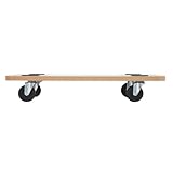 Rollbrett 58 x 29 x 9,5 cm bis 150 kg - Transportroller für Möbel - Transporthilfe Umzug