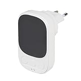 CPROSP CO Melder mit Stecker für Haus, Kohlenmonoxid Melder mit Farbdisplay, Carbon Monoxide Gas Detector mit Temperatur- und Luftfeuchtigkeitssensoren, Gas Warnmelder HD08