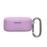 kwmobile Hülle kompatibel mit Oppo Enco Buds 2 Pro Kopfhörer - Silikon Schutzhülle Etui Case Cover Schoner in Lavendel