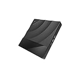 YQVEOT Tragbarer DVD-Player, Tragbares Hochgeschwindigkeits-USB 3.0-CD-DVD-RW-Optiklaufwerk Externes Slim-Disk-Lesegerät Desktop-PC-Laptop-Tablet Promotion-DVD-Player(Noir)