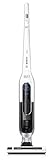 Bosch Akku-Staubsauger Athlet BCH6L2560, kabelloser Handstaubsauger, beutellos, freistehend, Hygiene-Filter, hohe Saugleistung, Lange Laufzeit, Fugendüse, alle Bodenarten, weiß