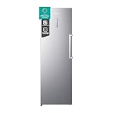 Hisense FV354N4BIE Gefrierschrank/ Twist ice maker/ TotalNoFrost/ SuperFreeze/ Türalarm/ Multiflow 360°/ BigBox/ cm/ 185,5 l/ 41 dB/ 246 kWh/ Jahr/ Inox-Look, Silber