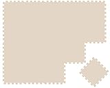 LittleTom 18 Teile Spielmatte Baby Puzzlematte ab Null - 30 x 30 cm Krabbelmatte Bodenmatte Kinder - Puzzle Teppich Kinderzimmer Matte - Outdoor Bodenschutzmatte Spielteppich Eva Schaumstoff Isomatte
