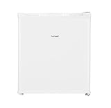 homeX Mini Gefrierschrank, Gefriertruhe klein - 33L Nutzinhalt, 4-Sterne Gefrierbox, freistehend, kompakte Tiefkühltruhe, Mini Freezer mit Temperaturregelung, kleiner Tiefkühlschrank, leise, weiß