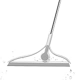 Multifunktionsmagie Kehrer - Silikonbesen Für Innenräume | Besen Und Staubschange Mit Langem Griff | Gummientfernung Von Haustieren Haare Mit 140 Cm Langem Griff Für Nasszimmer, Dusche, Badezimmer, Gl