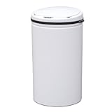 SVITA Sensor-Mülleimer 30L Stahl Mülleimer mit Sensor Elektrischer Abfalleimer Küche Automatik Mülleimer mit Sensor Weiß