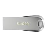 SanDisk Ultra Luxe USB 3.2 Flash-Laufwerk 256 GB (USB 3.2 Gen 1- und USB 3.0-fähig, 400 MB/s, Passwortschutz, Software zur Datenwiederherstellung)